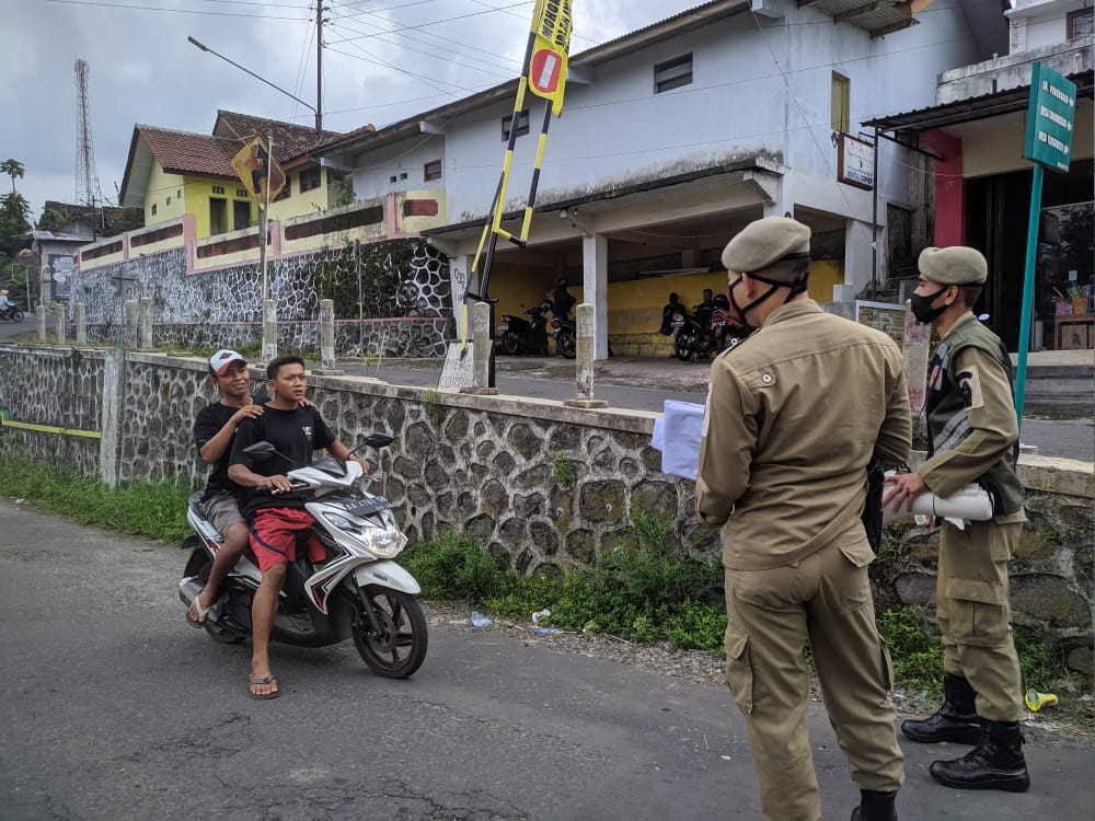 Warga Tidak Pakai Masker Diminta Balik Arah