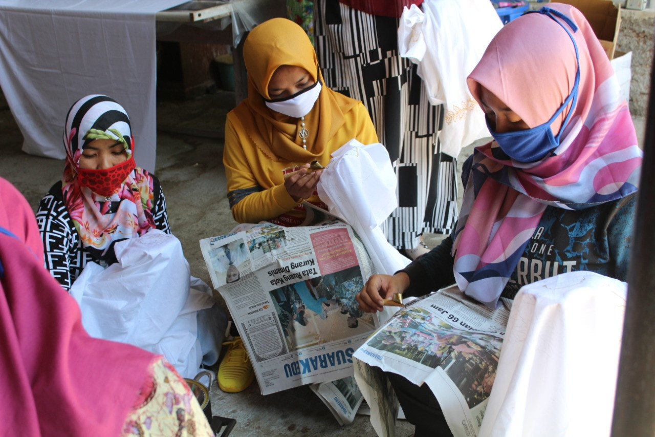 Lestarikan Budaya Daerah, DinperindagkopUKM Temanggung Adakan Pelatihan Membatik 