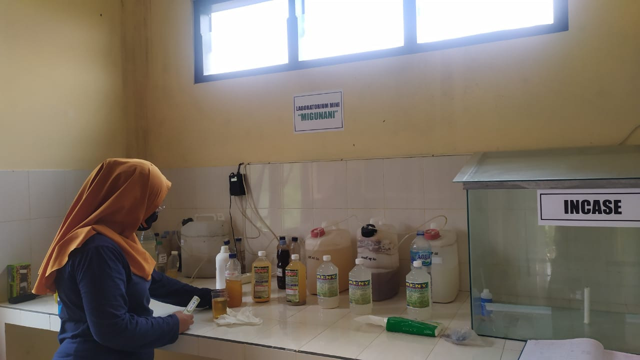 Laboratorium Kaji Terap dari Petani Millenial di KTM Almond