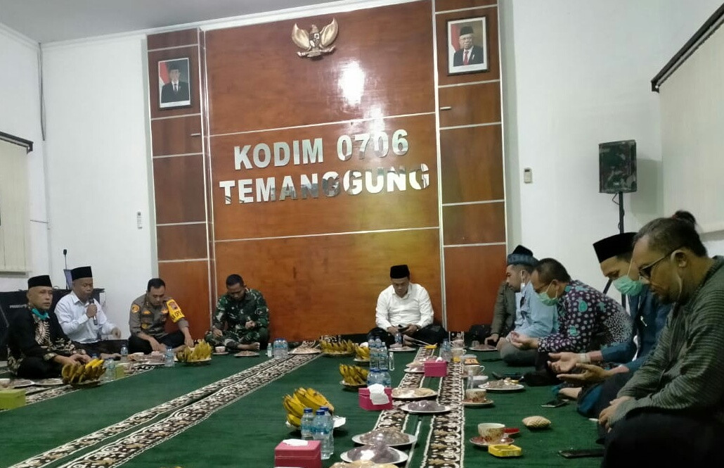 Kodim 0706/ Temanggung Gandeng Ulama Sampaikan Pesan Kamtibmas