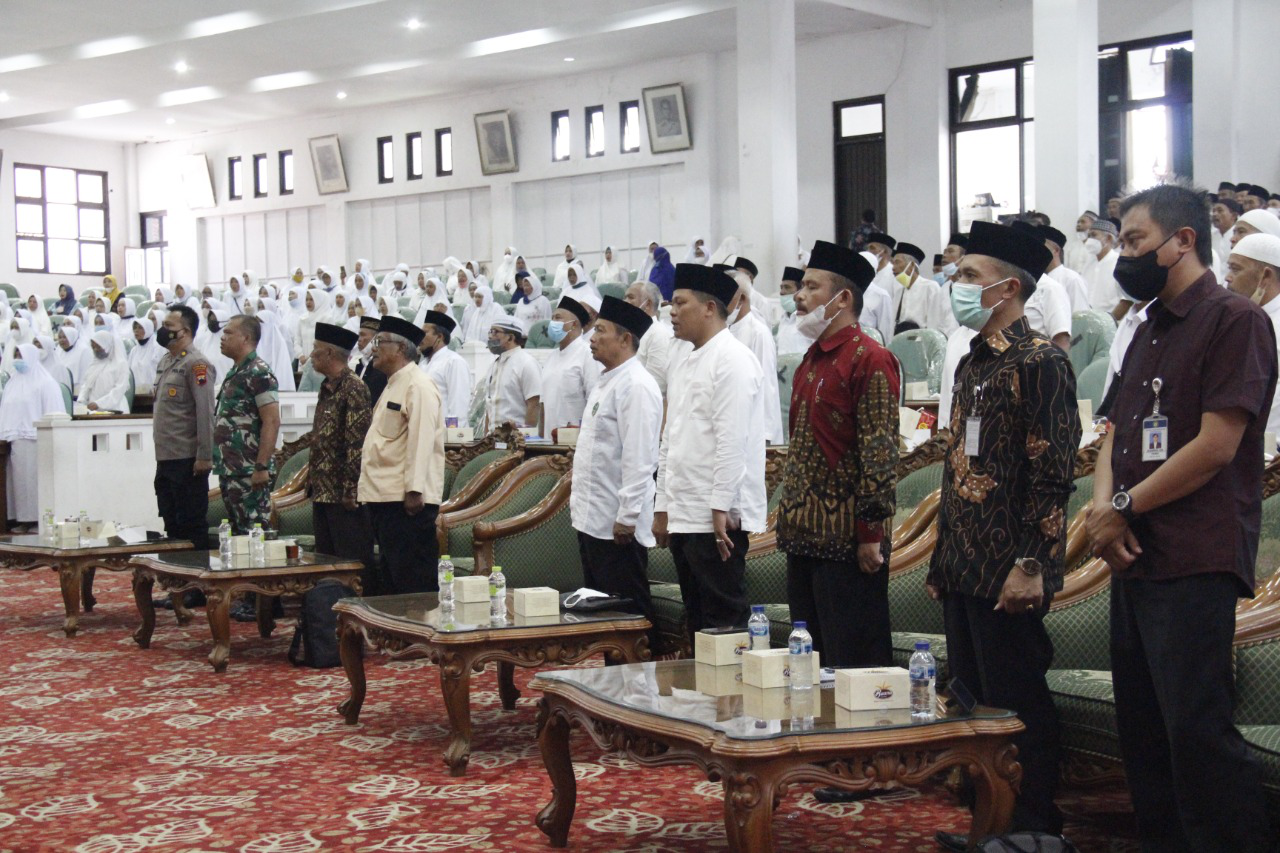 Calon Jemaah Haji Kabupaten Temanggung Ikuti Manasik Haji