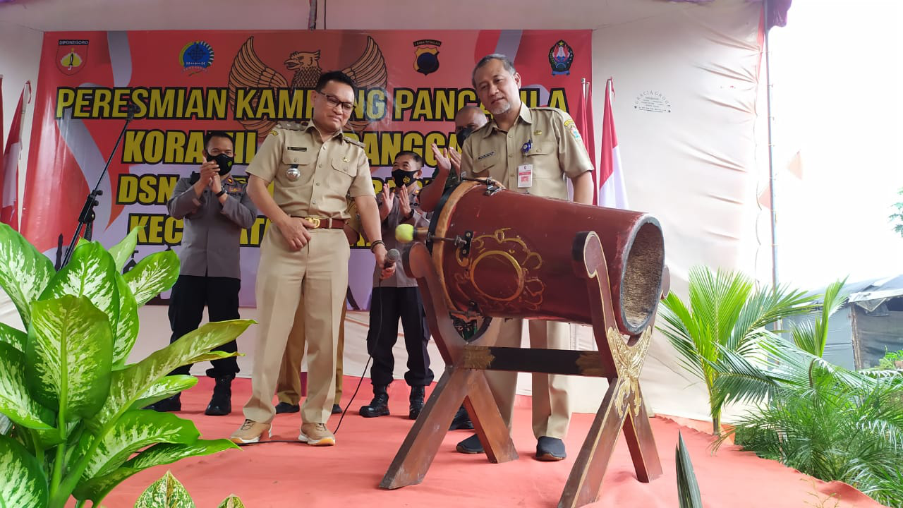 Dusun Ngepoh Desa Badran Resmi Jadi Kampung Pancasila ke-9 di Temanggung