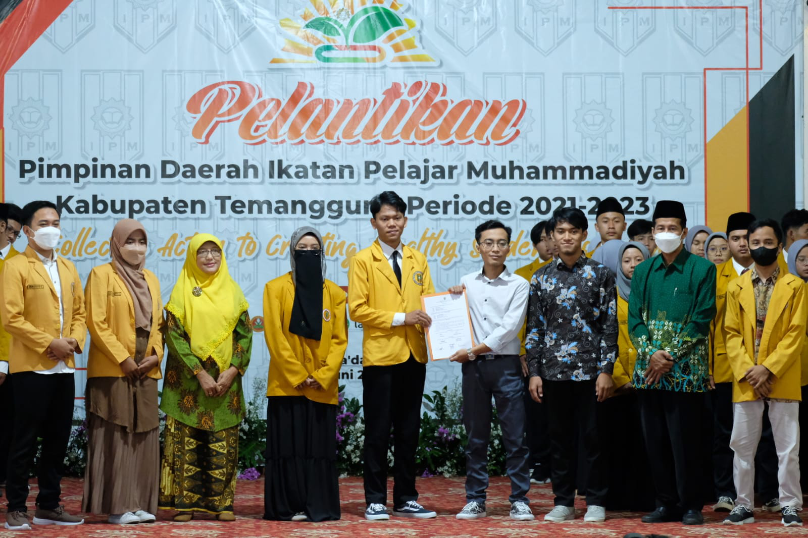 Pimpinan Daerah IPM Kabupaten Temanggung Periode 2021-2023 Resmi Dilantik