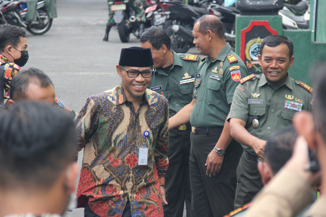 Bupati Hadiri Tasyakuran HUT ke-77 Tentara Nasional Indonesia, (TNI Adalah Kita)