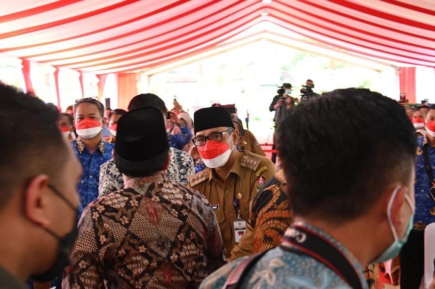 Bupati Temangung Hadiri Launching Desa Anti Korupsi 