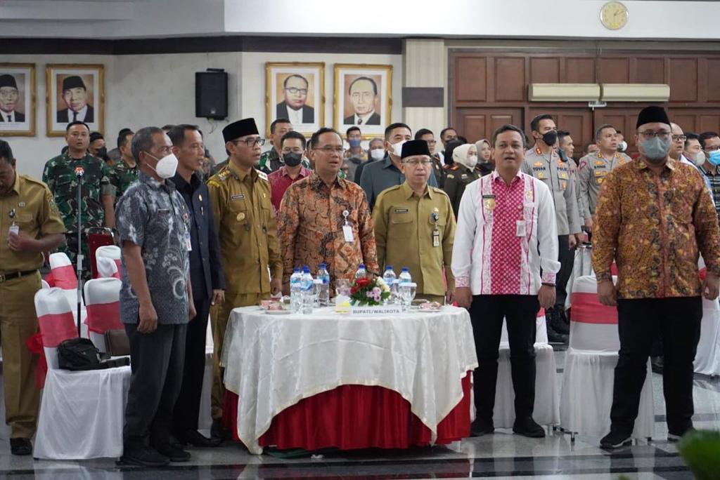 Bupati Temanggung HM Al Khadziq ikuti Rakor Forkopimda Jawa Tengah 