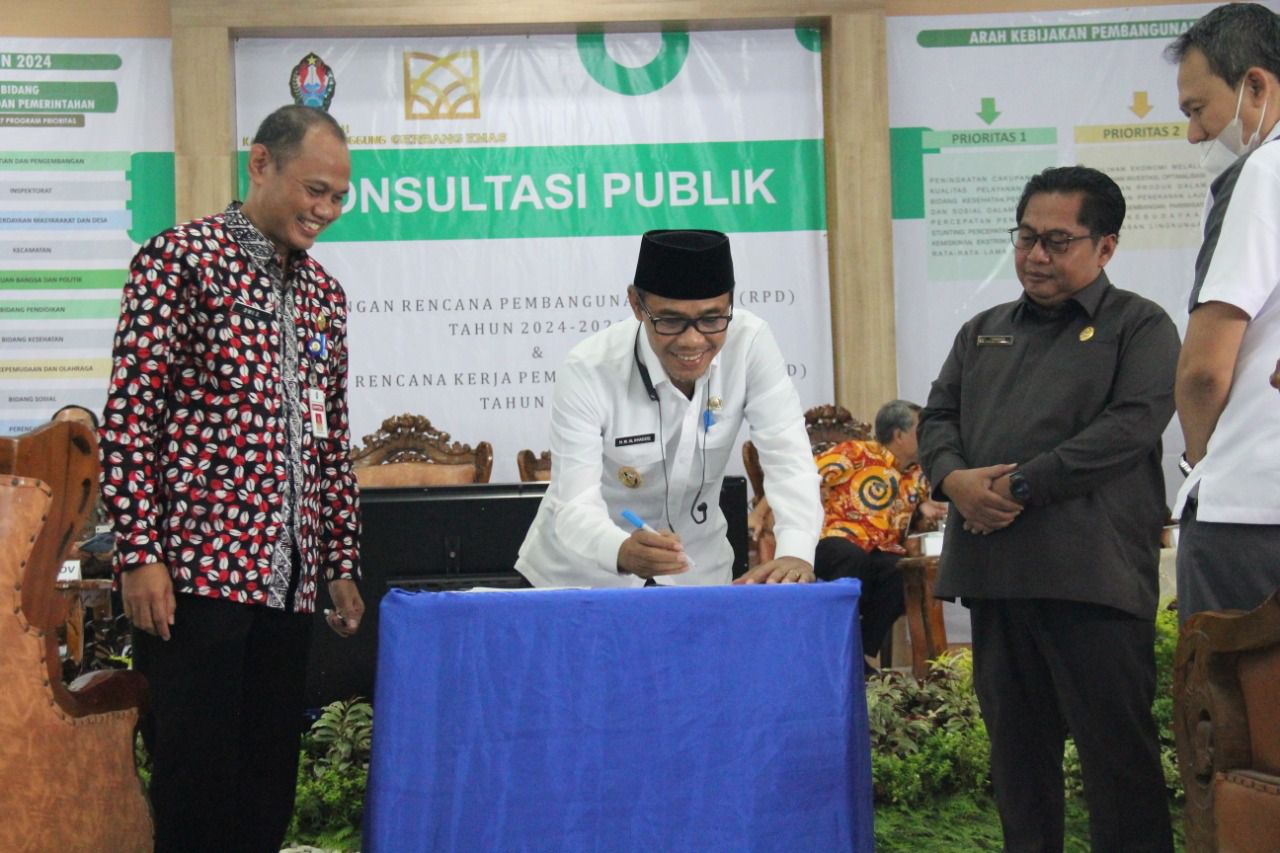 Konsultasi Publik RPD 2024-2026, Bupati: Pembangunan Terstruktur dan Komprehensif Sangat Penting