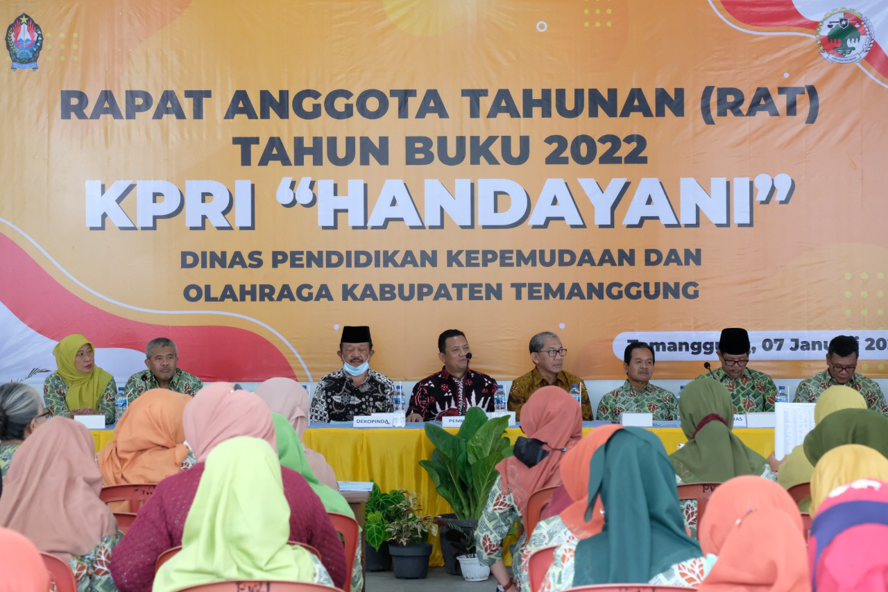 KPRI Handayani Gelar RAT Tahun Buku 2022