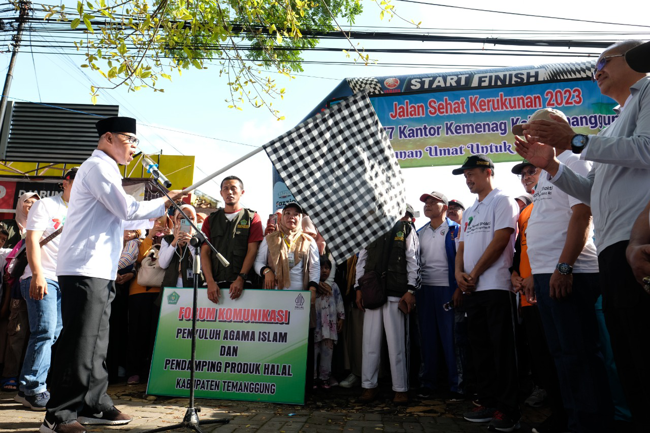 Jalan Sehat Kerukunan dan Deklarasi Damai Umat Beragama