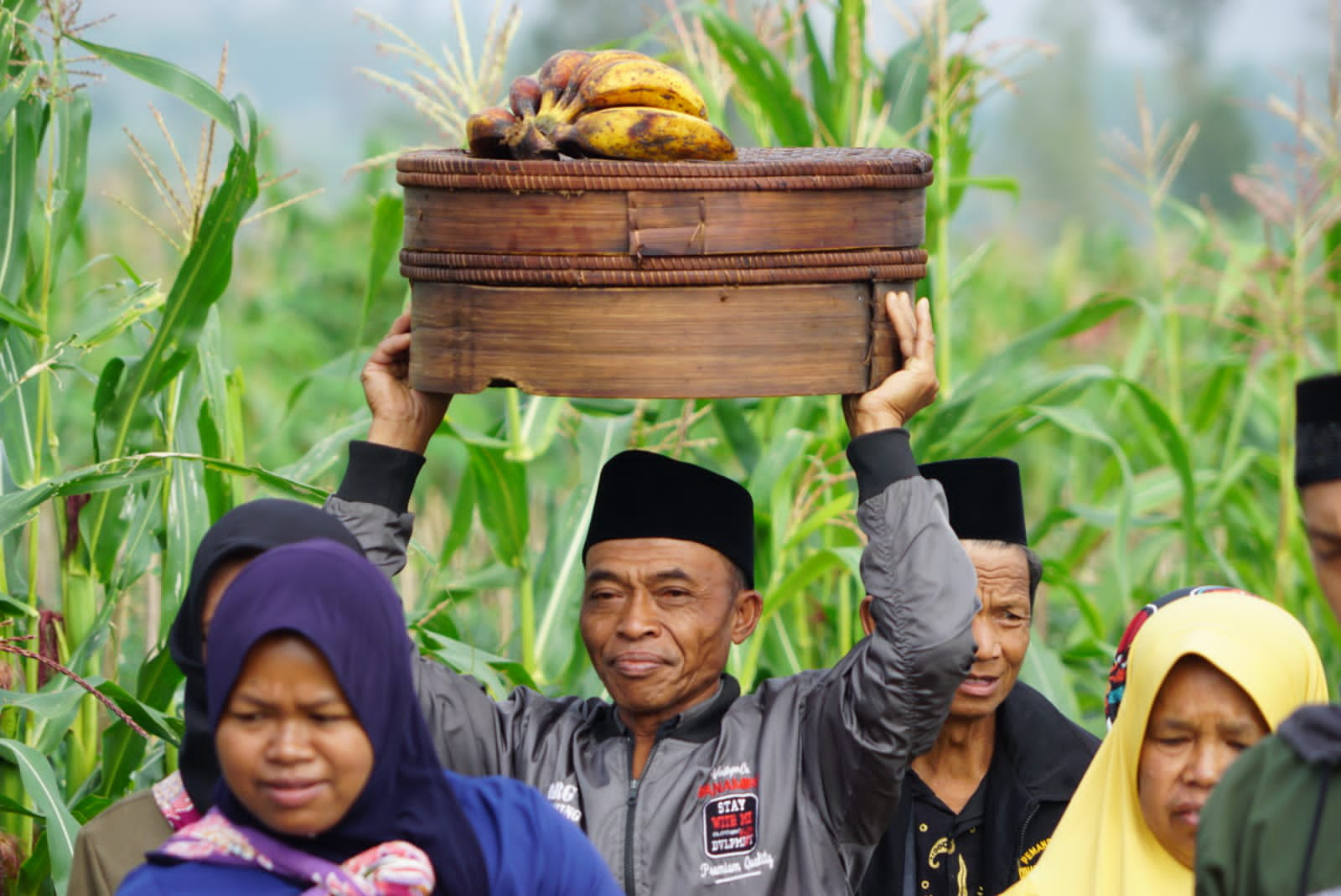 Warga Lereng Sumbing Gelar Nyadran Punggahan Sebelum Ramadhan