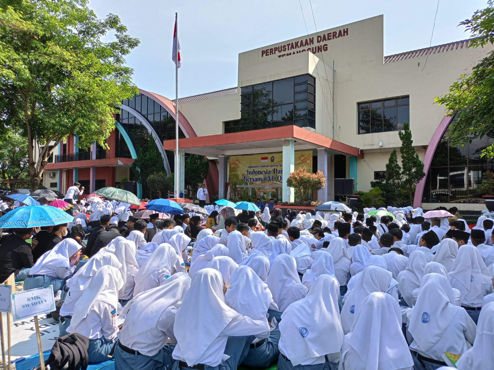 Dinpusip Adakan Gerakan Literasi Iqroul Quran