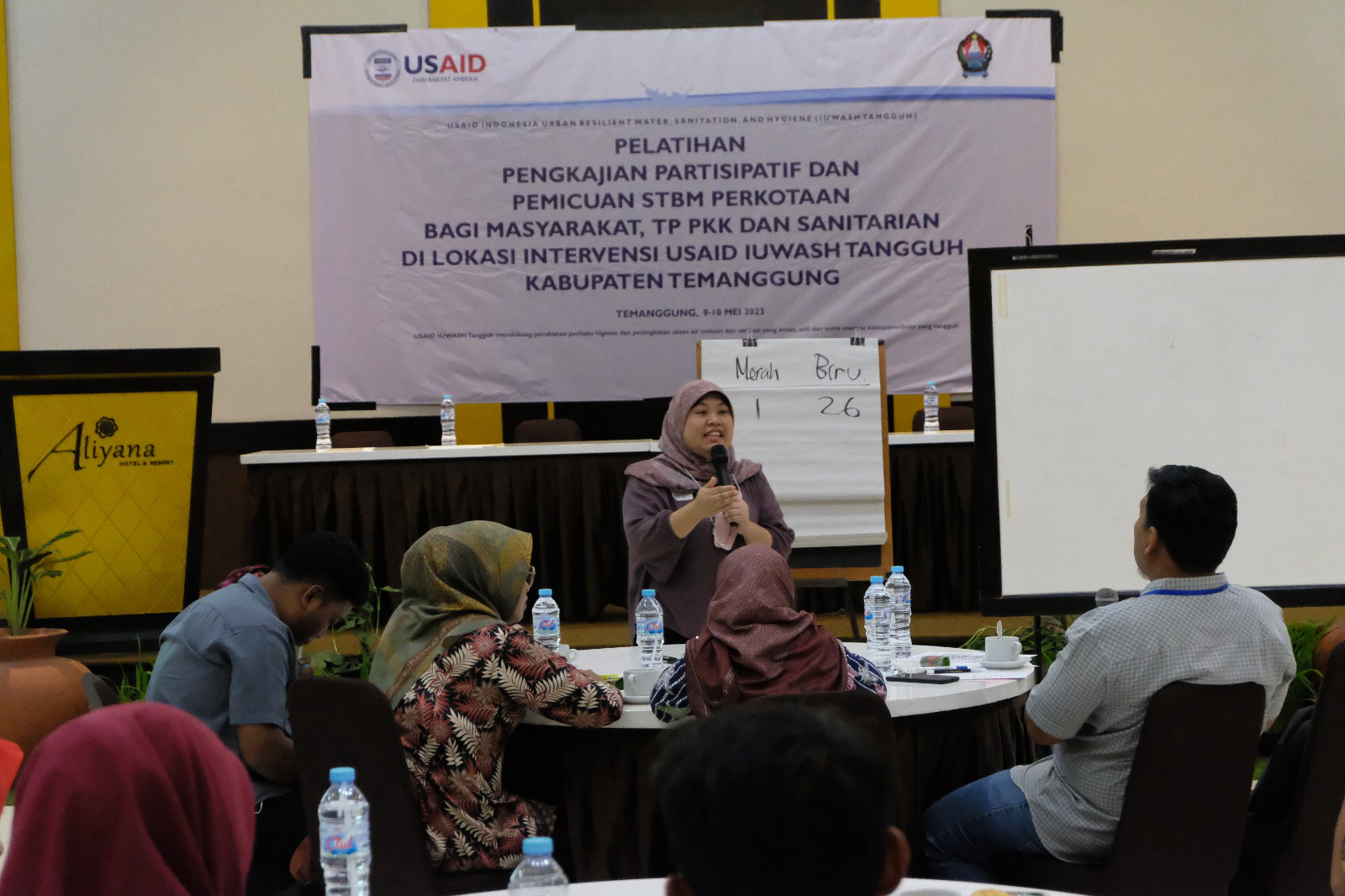 USAID IUWASH Tangguh Gandeng Dinkes Adakan Pelatihan Pengkajian Partisipatif dan Pemicuan STBM