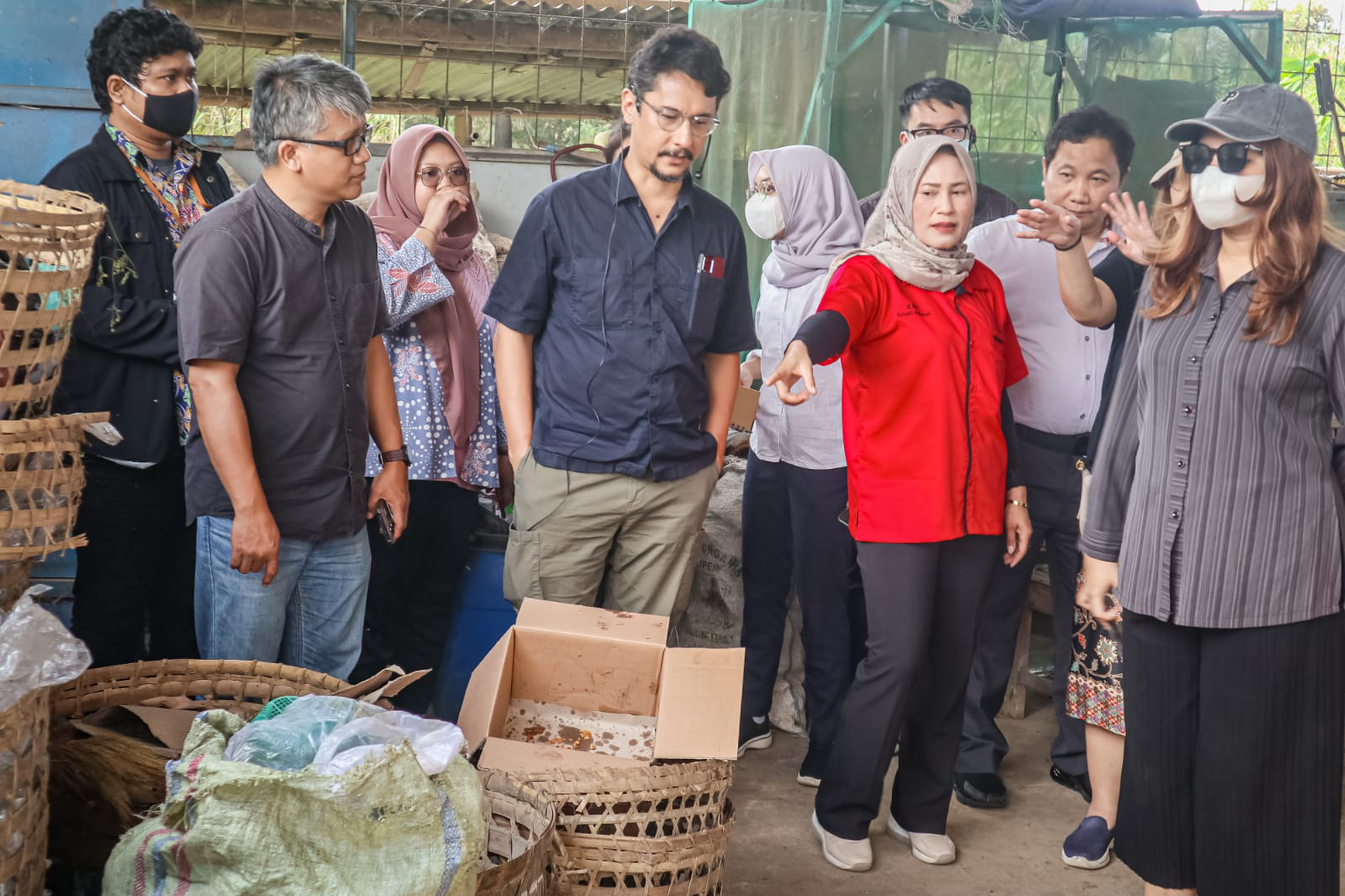 Pembangunan TPST Sanggrahan, Pemkab Terima Kunker dari Tim Lapangan