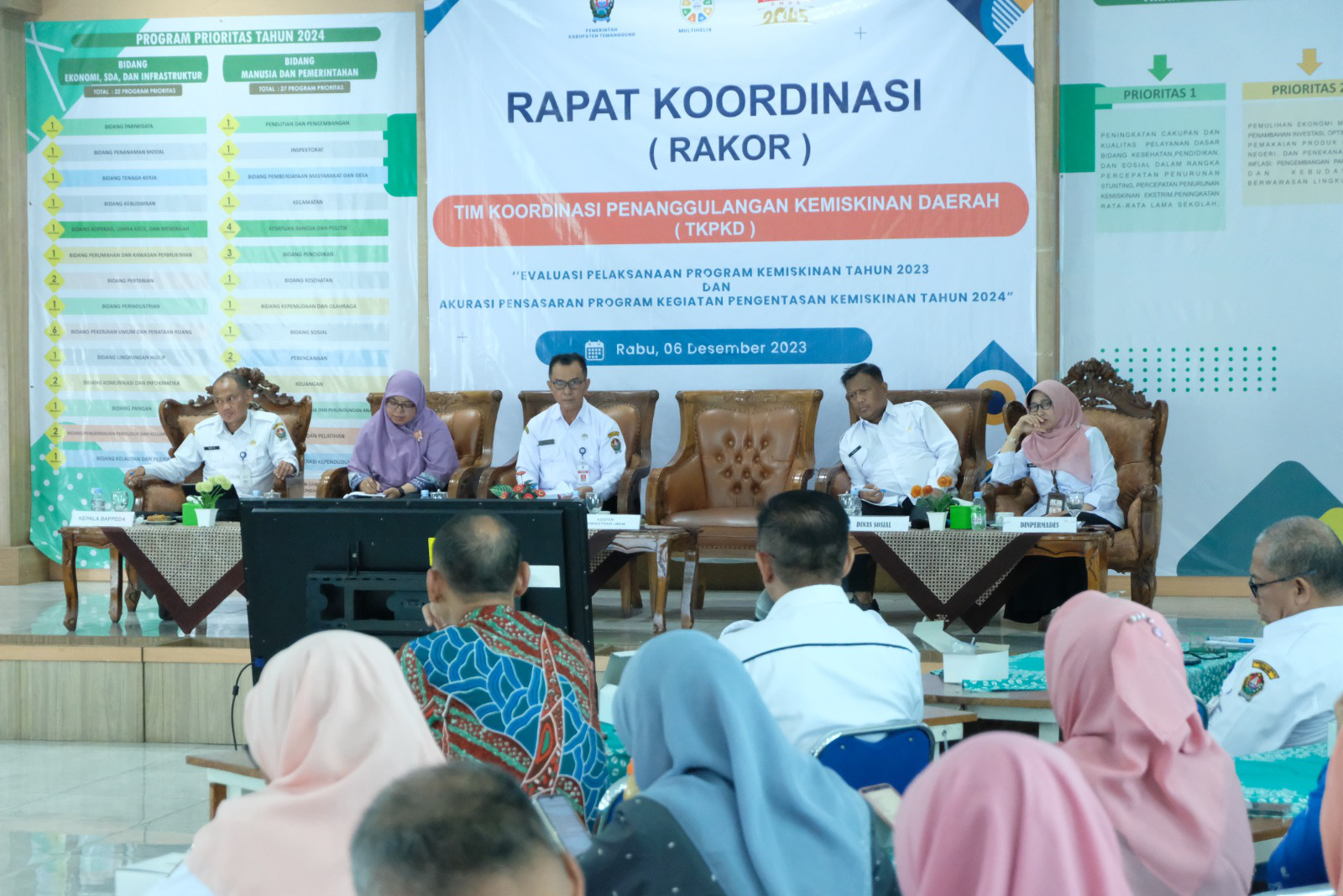 Tanggulangi Kemiskinan Ekstrem, Pj. Bupati Temanggung Minta Sinergi Semua Elemen