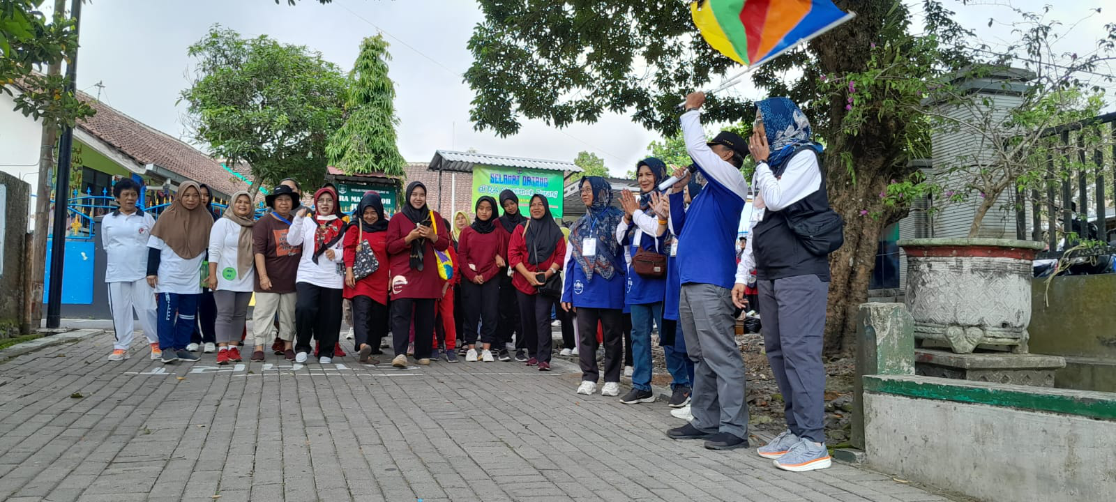 Peringati Hari Ibu, TP PKK Jurang Adakan Jalan Sehat dan Aneka Lomba