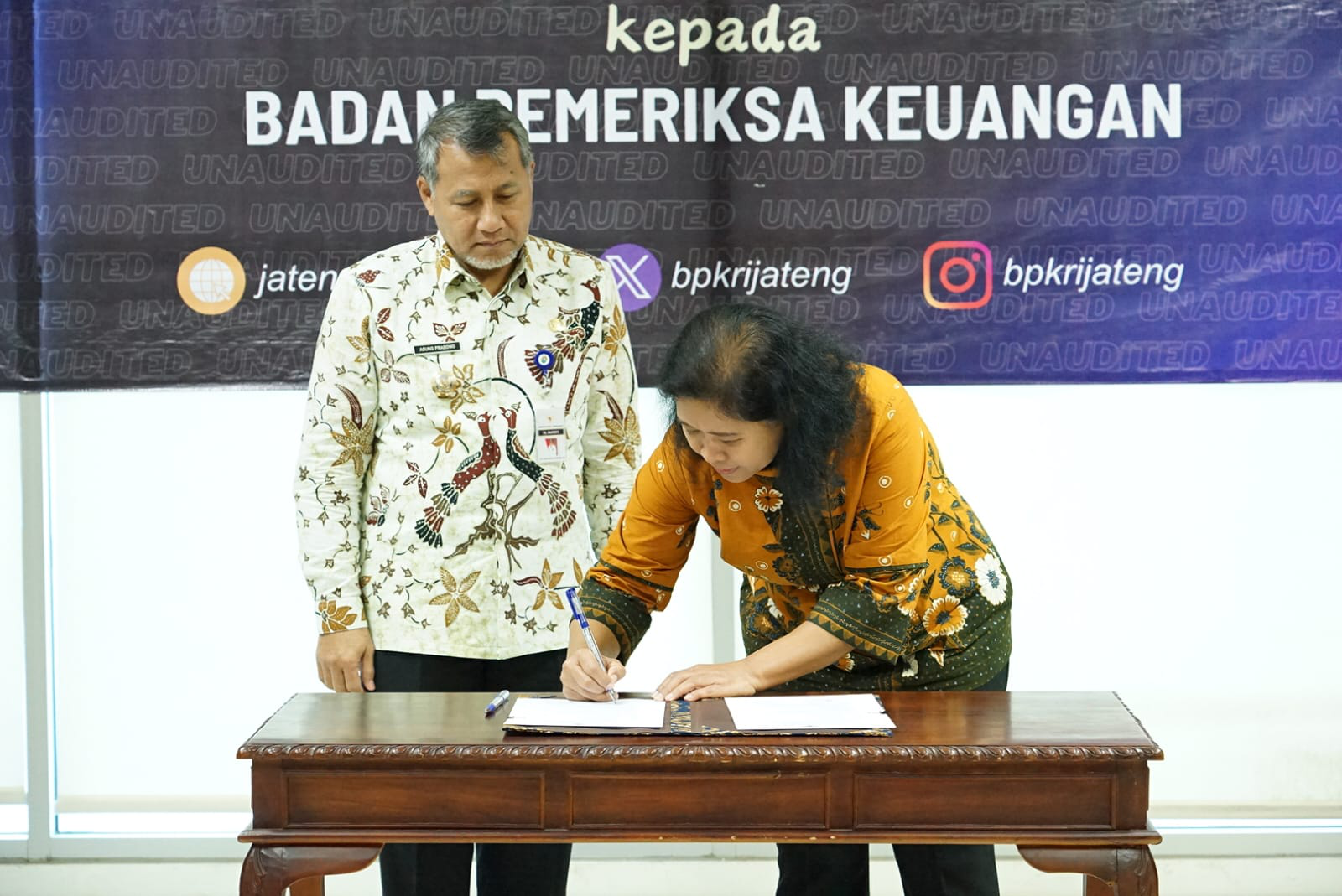 Pemkab Serahkan LKPD Unaudited ke BPK