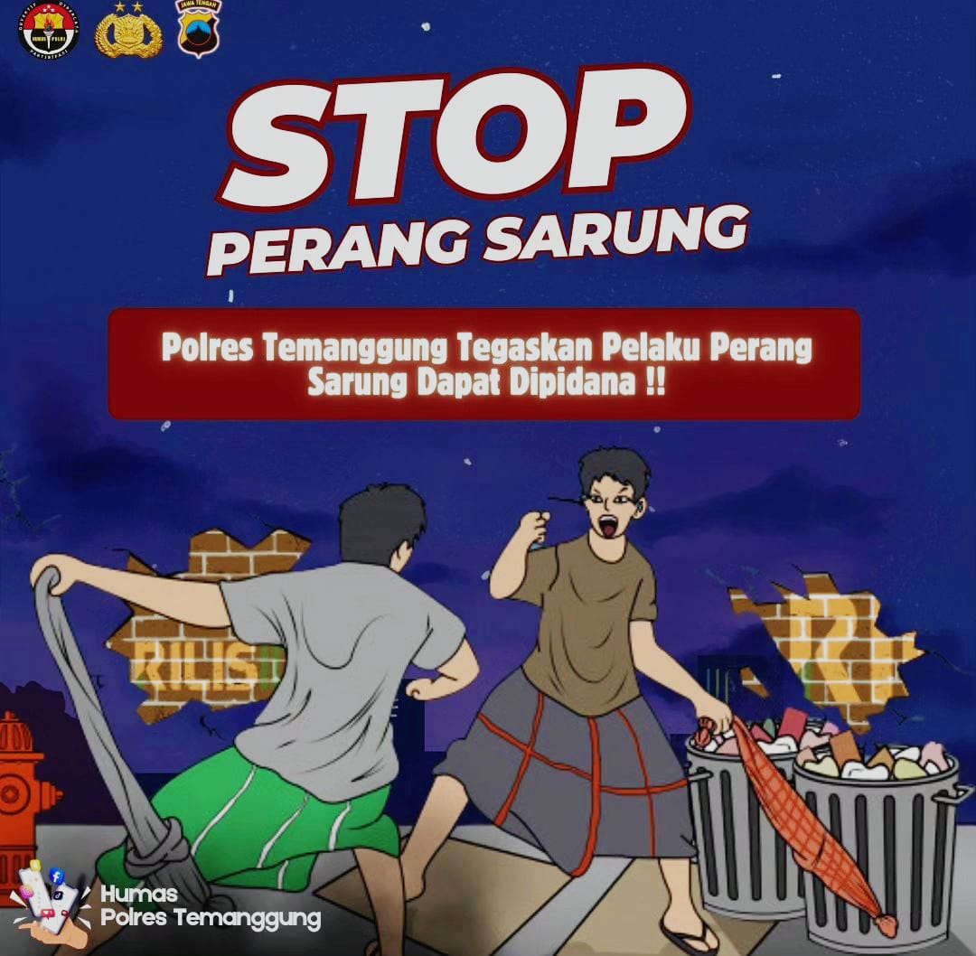 Polres Temanggung Giatkan Patroli Cegah Perang Sarung