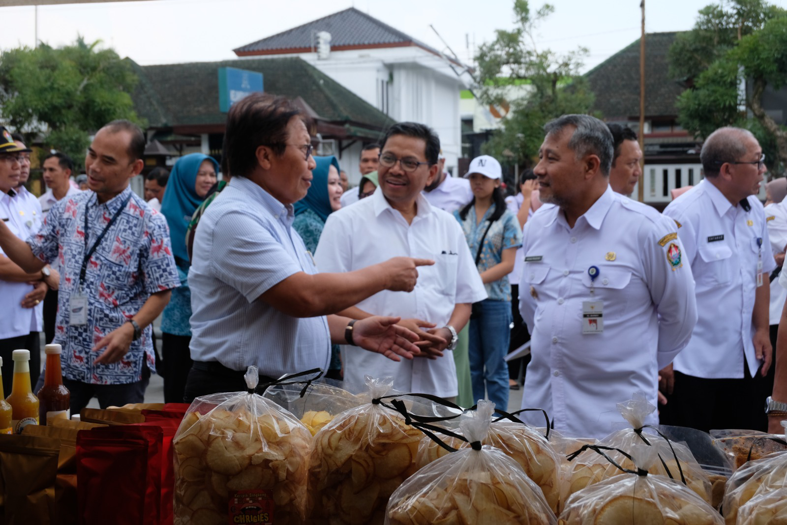 Tim Penilai PPD Lakukan Verlap di Gelar Produk UMKM