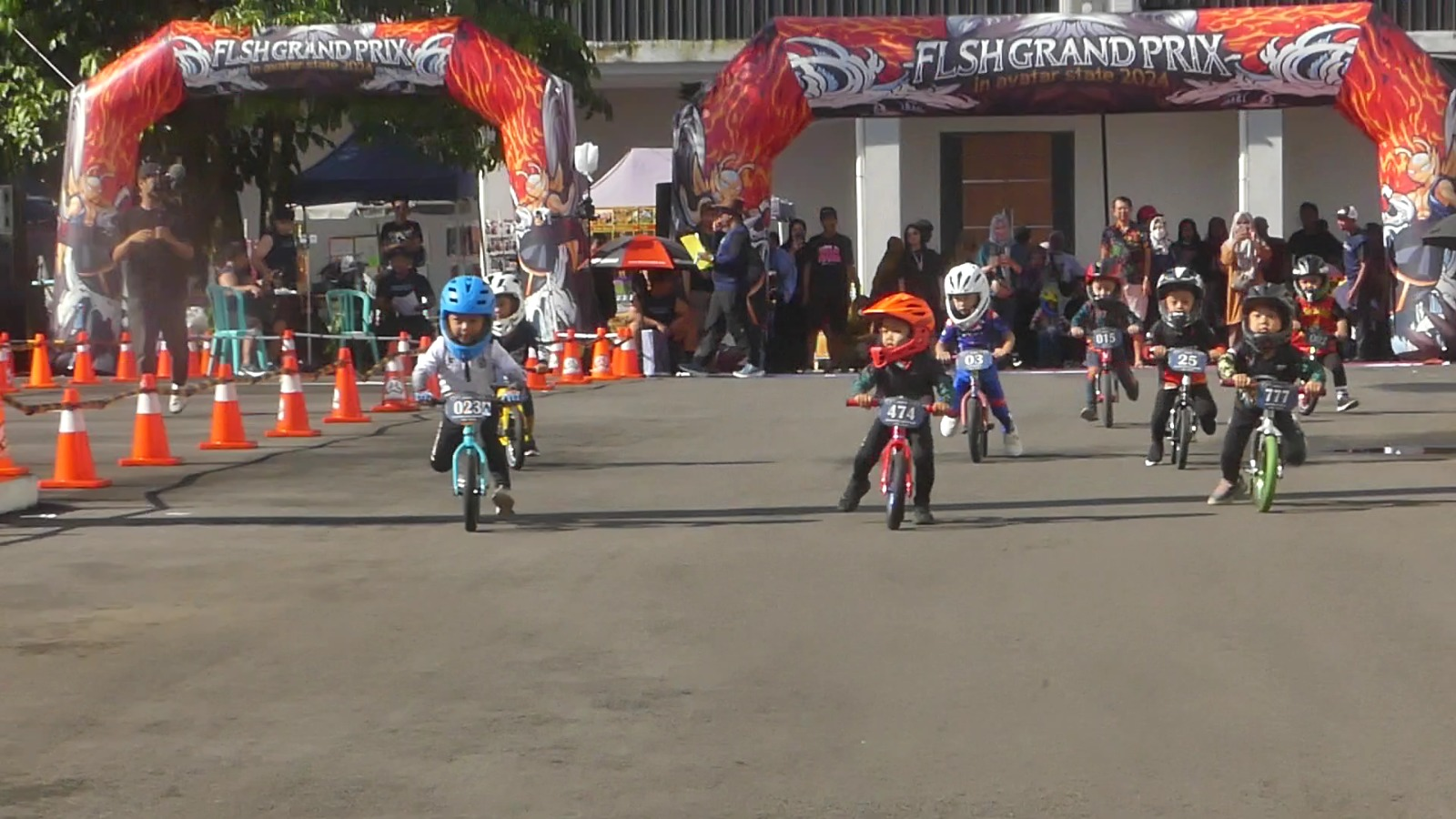 Rider Cilik Beradu Kecepatan Push Bike Flash Grand Prix 2024