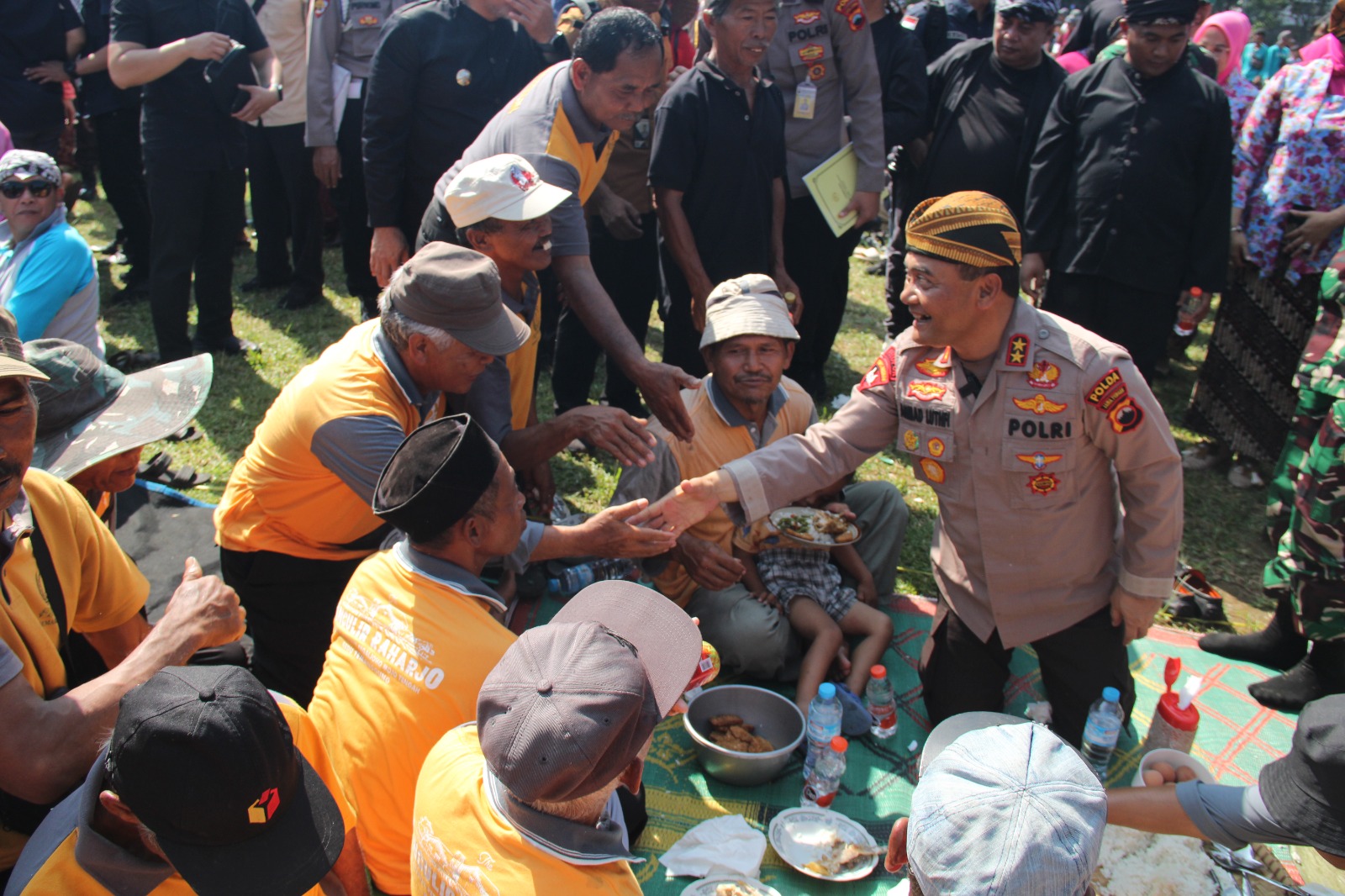 Hadiri Wiwit Mbako Kapolda Berdoa Temanggung Gemah Ripah Loh Jinawi