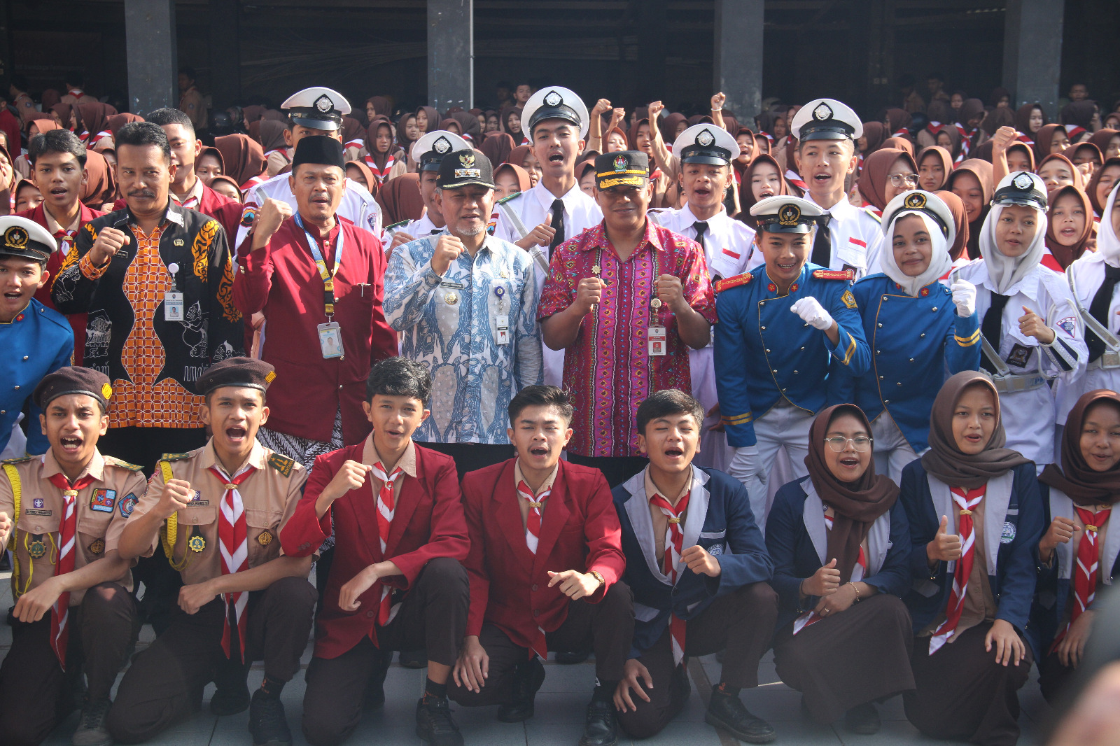 Apel Pagi Luar Biasa SMK Swadaya, Pj. Bupati : Tingkatkan Sikap Nasionalisme dan Patriotisme