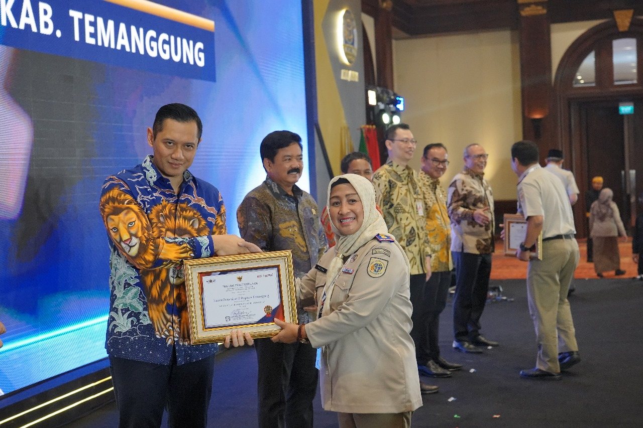 Peroleh Predikat WTAB, Kantor Pertanahan Temanggung Menuju WBK