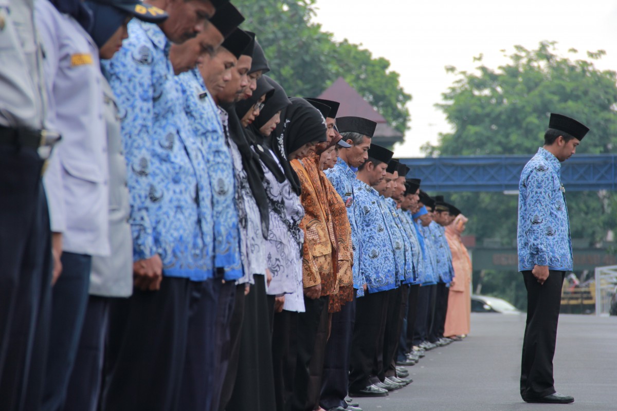 Pemkab Temanggung Gelar Upacara Peringati HUT ke-46 KORPRI 