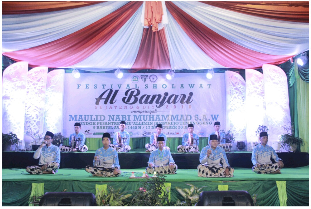 Festival Sholawat Al Banjari Se-Jateng dan DIY Semarakan Semangat Maulid Nabi