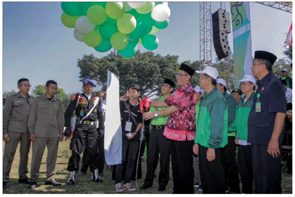 Bupati Promosikan Potensi Unggulan Temanggung di Ajang Porsema NU XI 