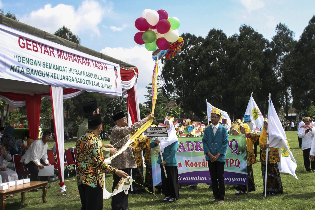 Seluruh TPQ Se-Kabupaten Temanggung Meriahkan Gebyar Muharram 1439 H