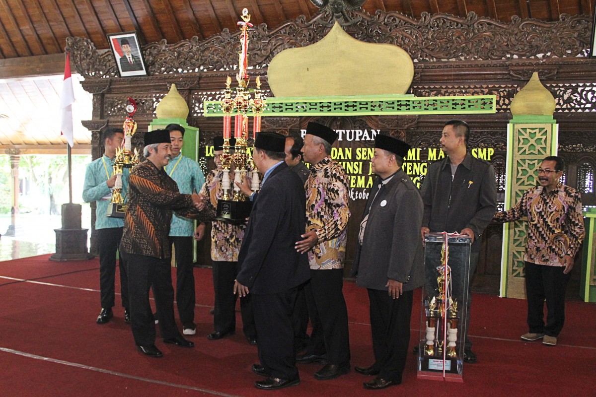 Temanggung Raih Juara Umum Lomba MAPSI SMP Tingkat Provinsi Jawa Tengah Tahun 2017