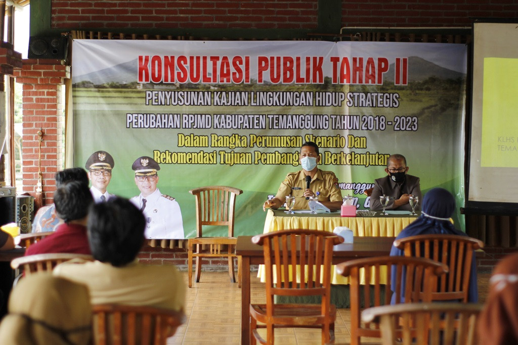 Konsultasi Publik Tahap II KLHS Perubahan RPJMD Untuk Serap Masukan dan Aspirasi