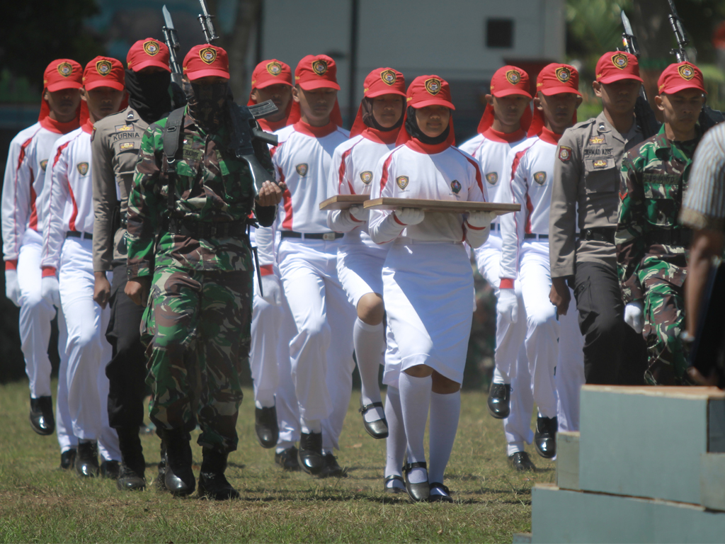 Paskibra Temanggung Lakukan Gladi Resik