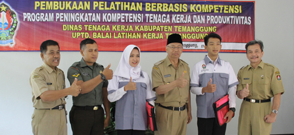 UPT BLK Temanggung Selenggarakan Pelatihan Berbasis Kompetensi