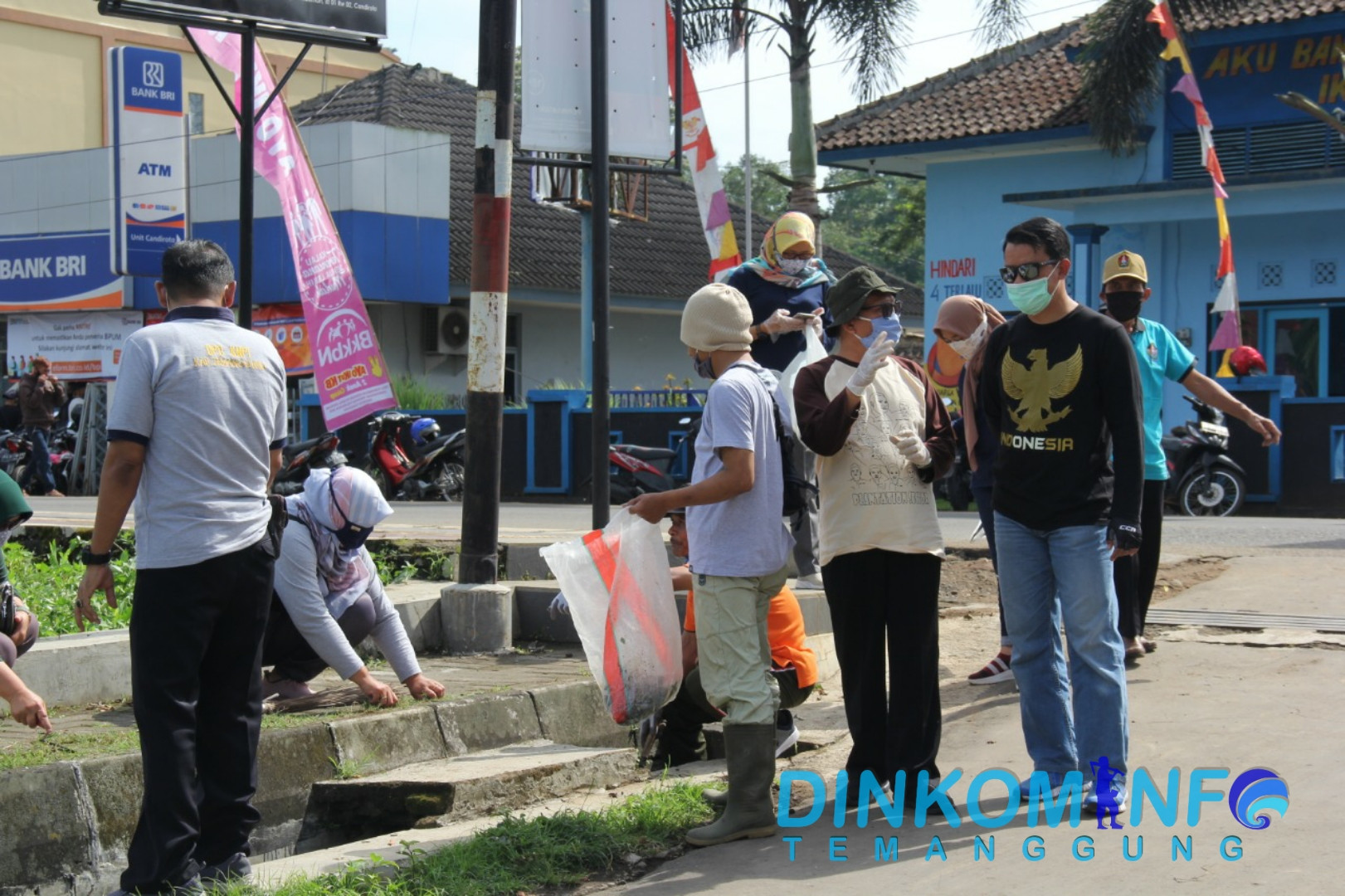 Wakil Bupati Pantau Pelaksanaan Gerakan Temanggung Bersih