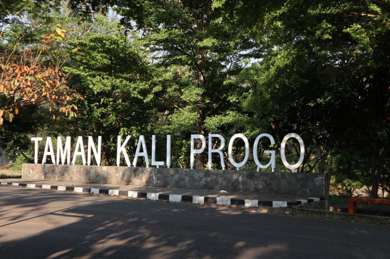 Taman Kali Progo Kembali Ramai Dikunjungi Masyarakat