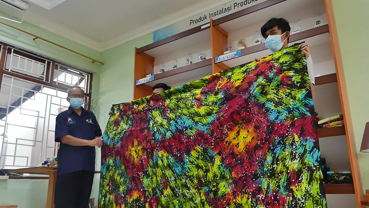 Batik Ciprat Disabilitas Diminati Pasar Malaysia dan Irlandia