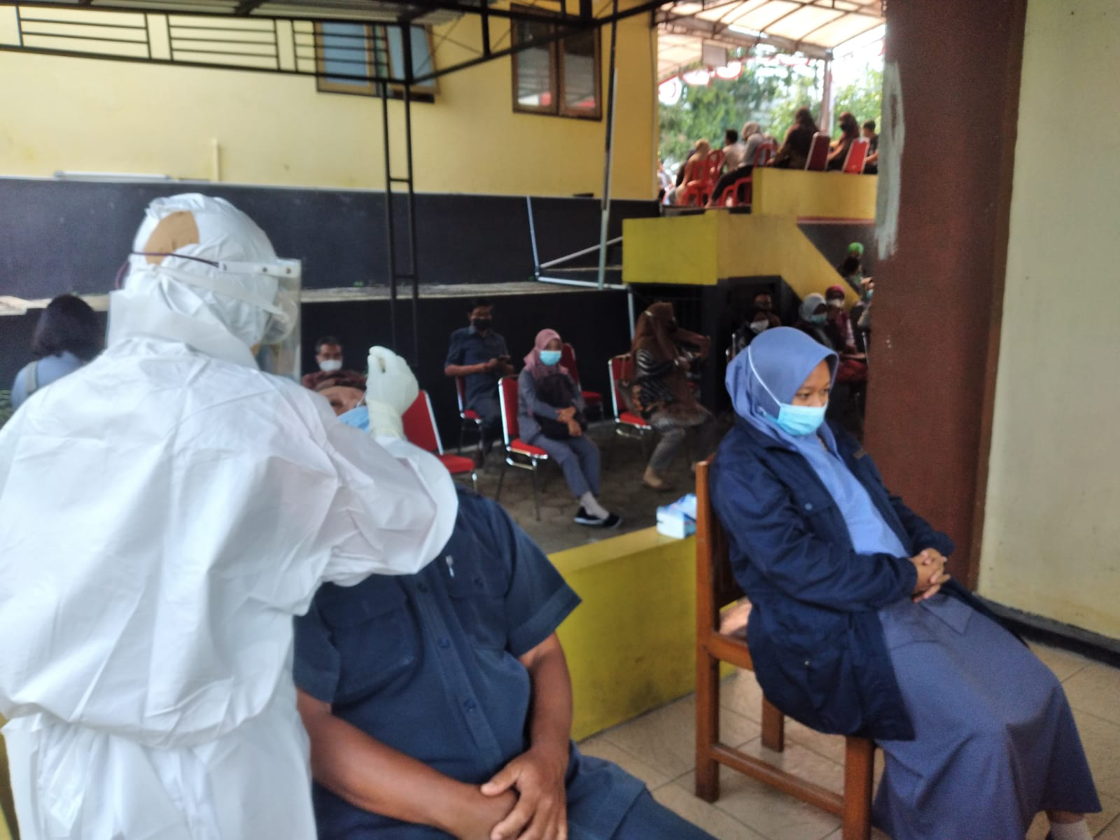 Persiapan PTM, Guru Jalani Swab Antigen 