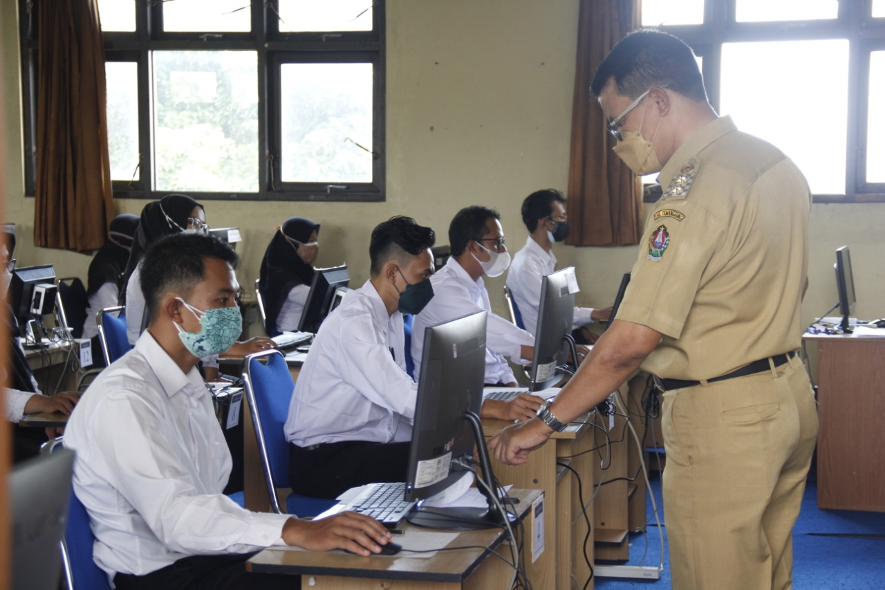 Sebanyak 1962 Calon Pegawai Ikuti Tes PPPK Guru