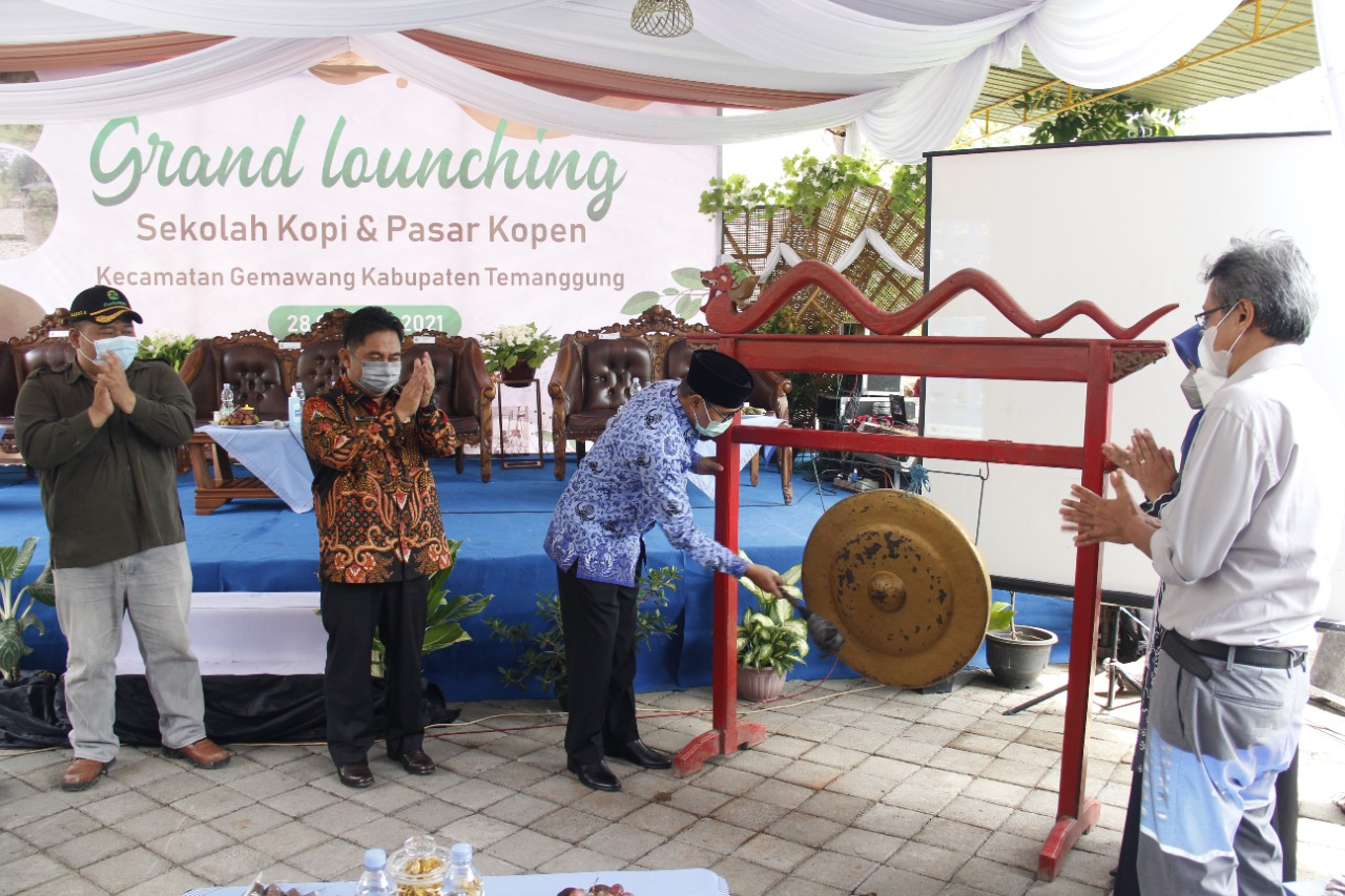 Pasar Kopen dan Sekolah Kopi Gemawang Resmi Dilaunching