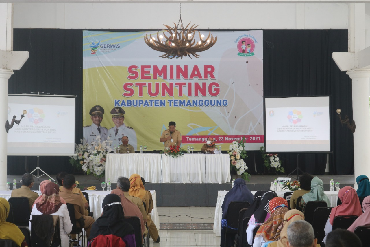 Penurunan Stunting di Temanggung Dilaksanakan Secara Terintegrasi Lintas Sektoral