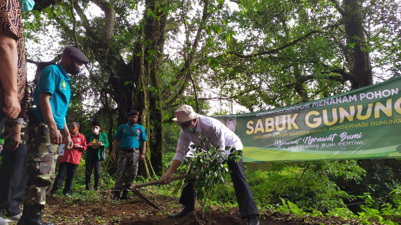 Konservasi Alam Gerakan Sabuk Gunung Mulai Dilaksanakan