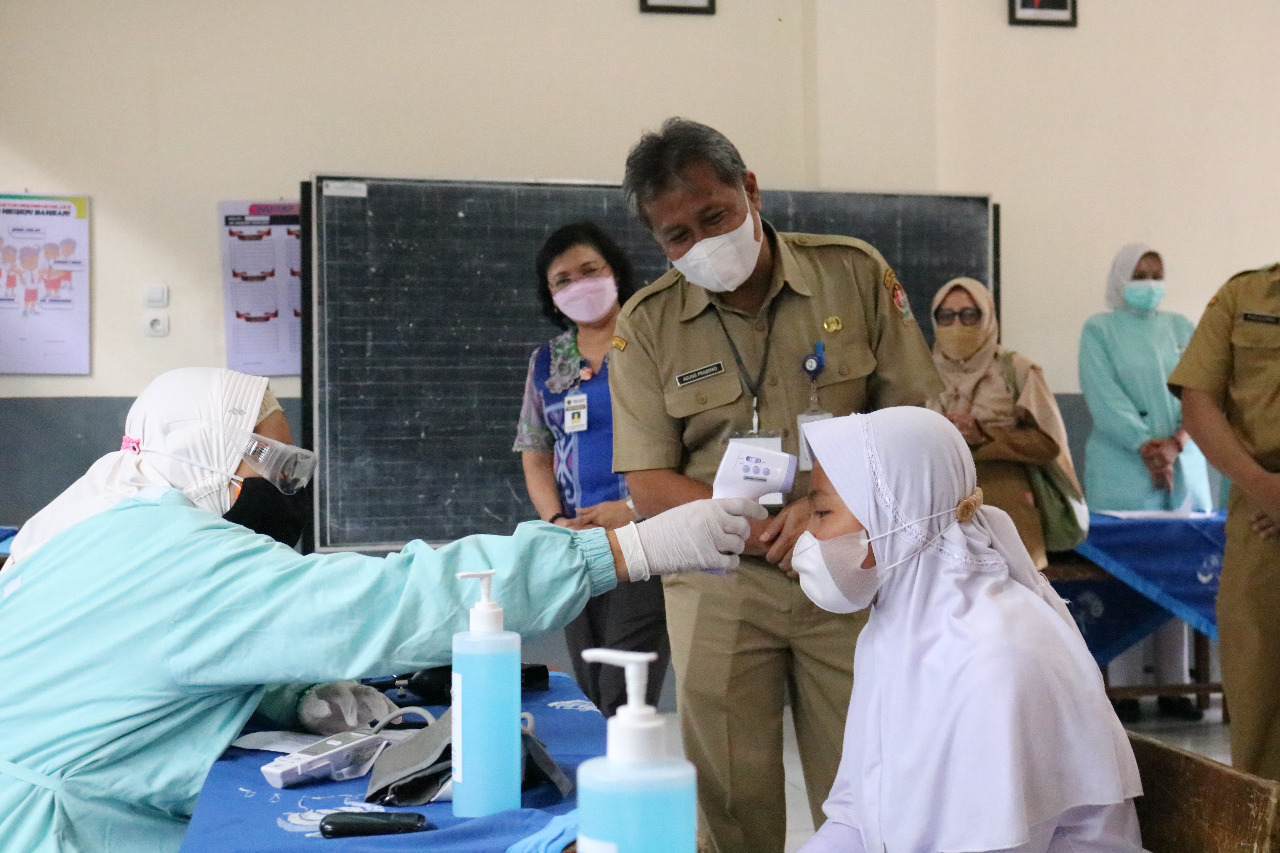 Temanggung Jadi yang Pertama Vaksinasi Anak di Jawa Tengah