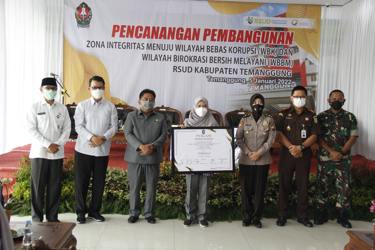 RSUD Temanggung Mencanangkan Program Menuju WBK-WBBM