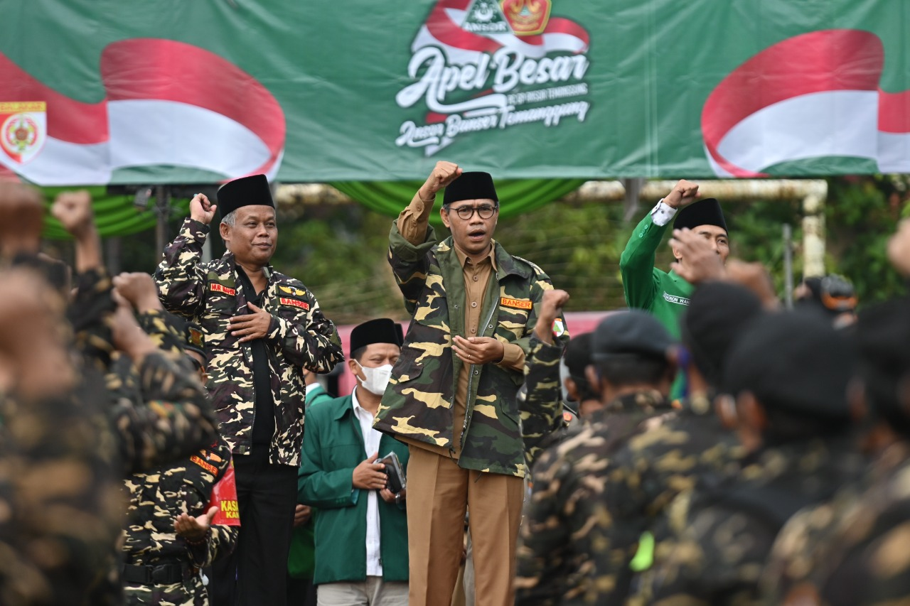 Ansor-Banser Gelar Apel Besar Harlah NU ke-96