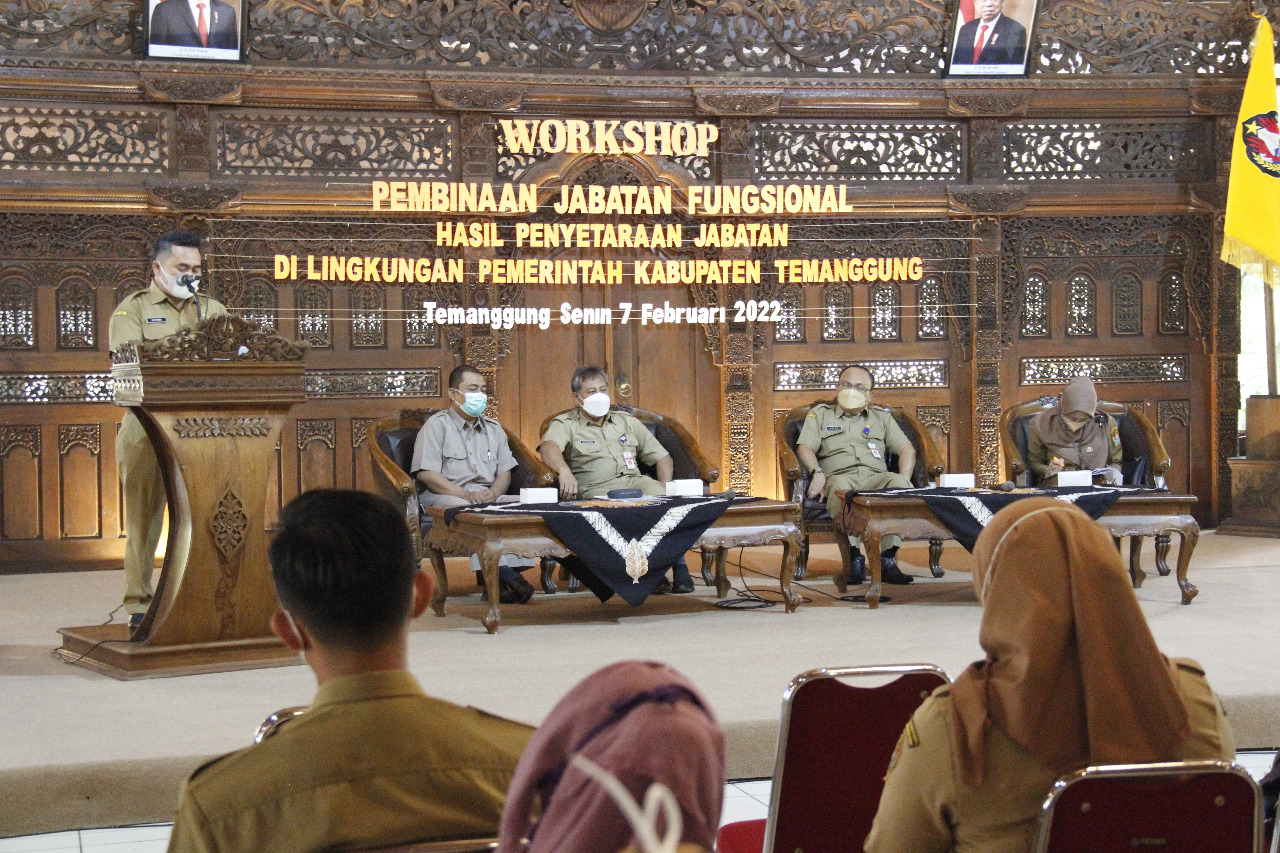 BKPSDM Adakan Workshop Pembinaan Jabatan Fungsional Hasil Penyetaraan Jabatan