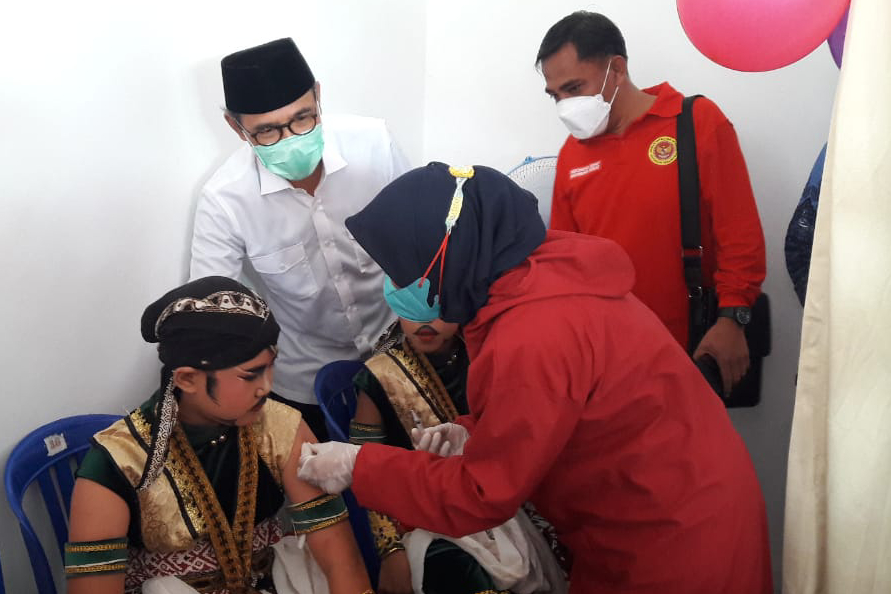 Peringati HPN 2022, PWI Temanggung, BIN dan Dinkes Gelar Percepatan Vaksinasi