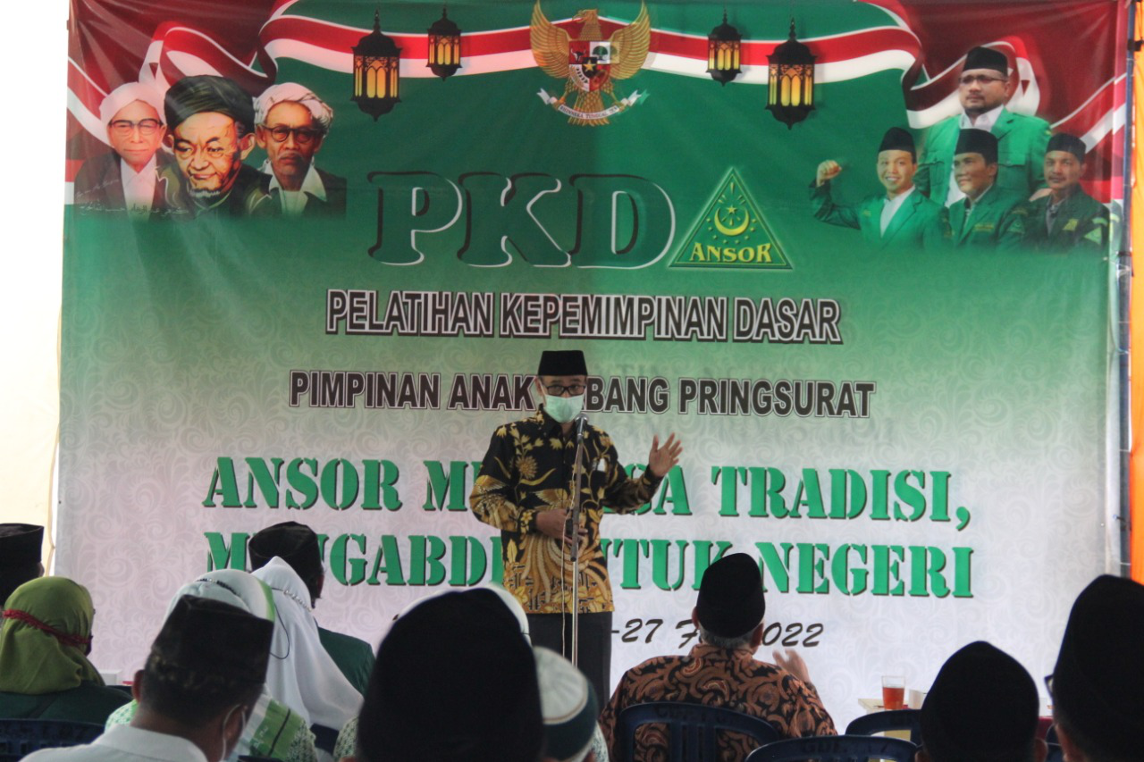 Bupati Buka Diklat PKD GP Ansor PAC Pringsurat