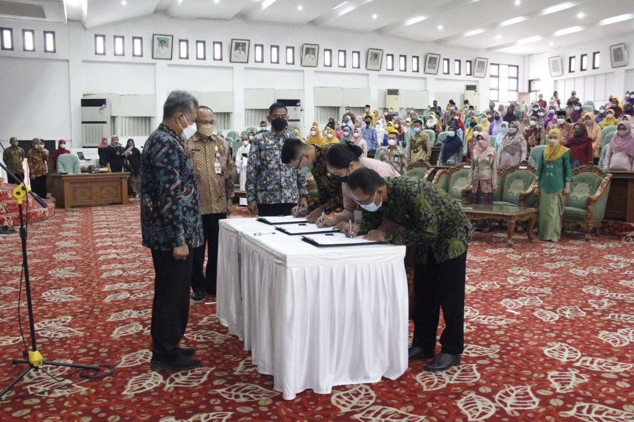 Lantik 154 Jabatan Fungsional, Sekda: Tingkatkan Kreatifitas dan Ciptakan Inovasi