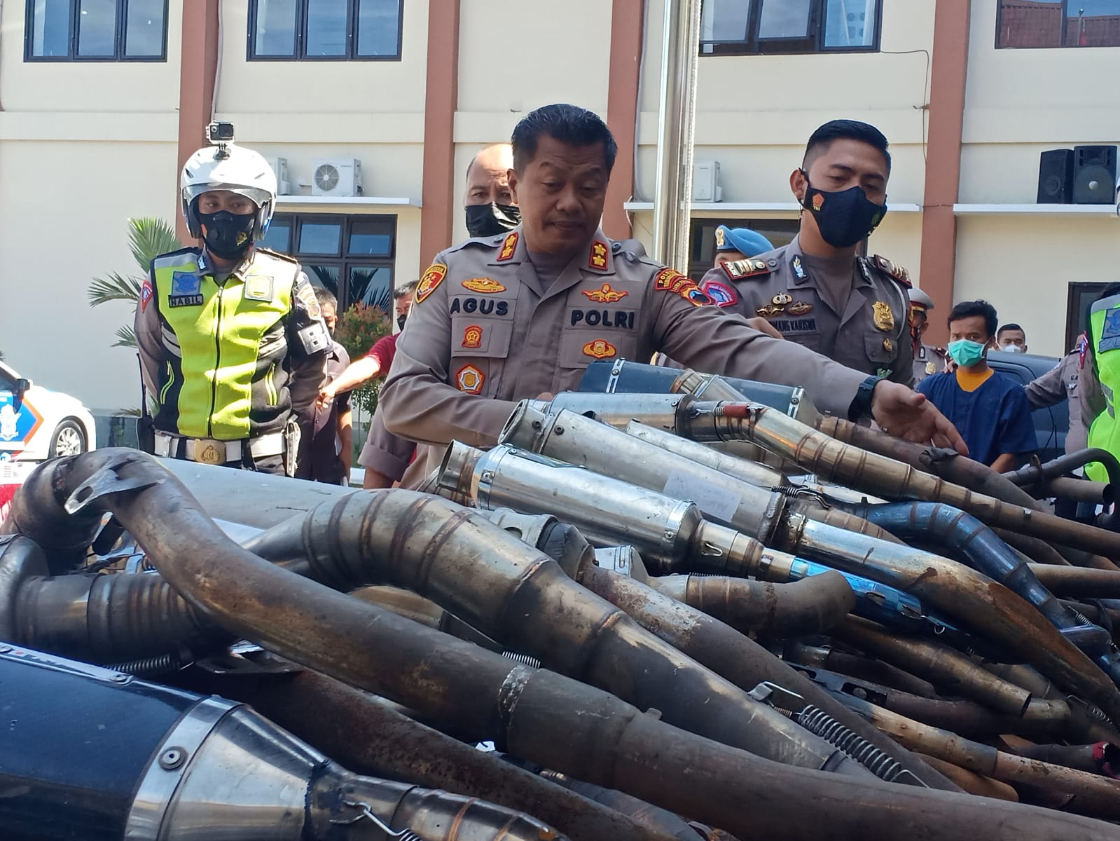 Polres Temanggung Tantang Kreator Bikin Knalpot (Bersuara Merdu)